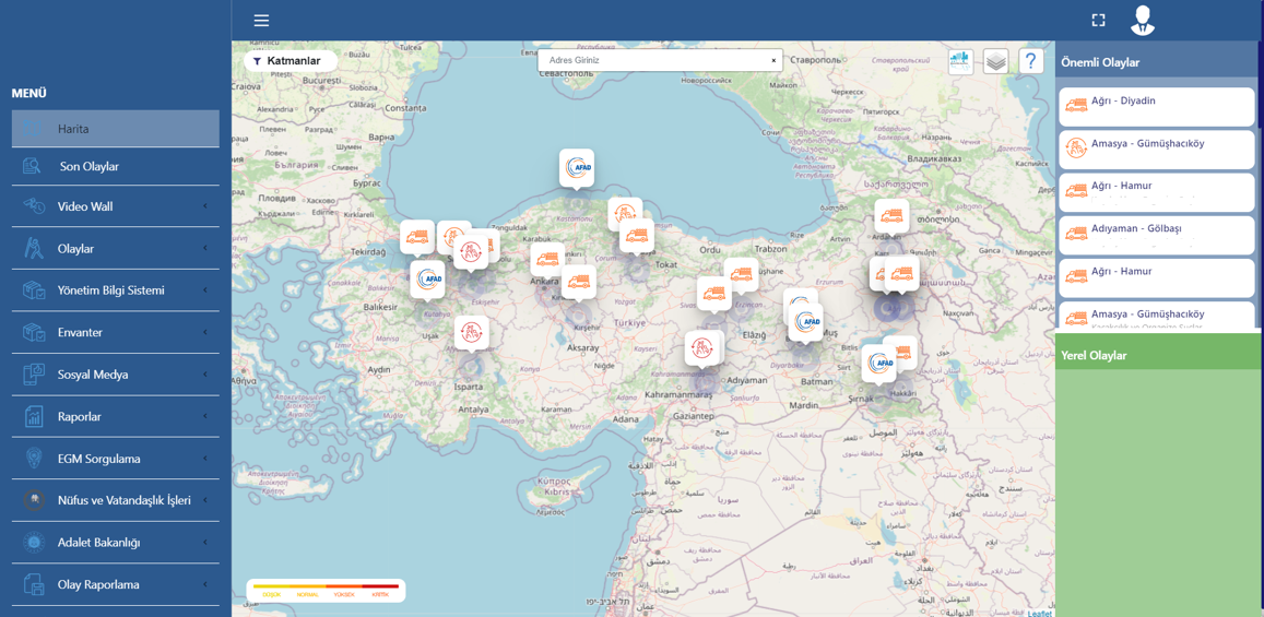 Blue Octopus Interface